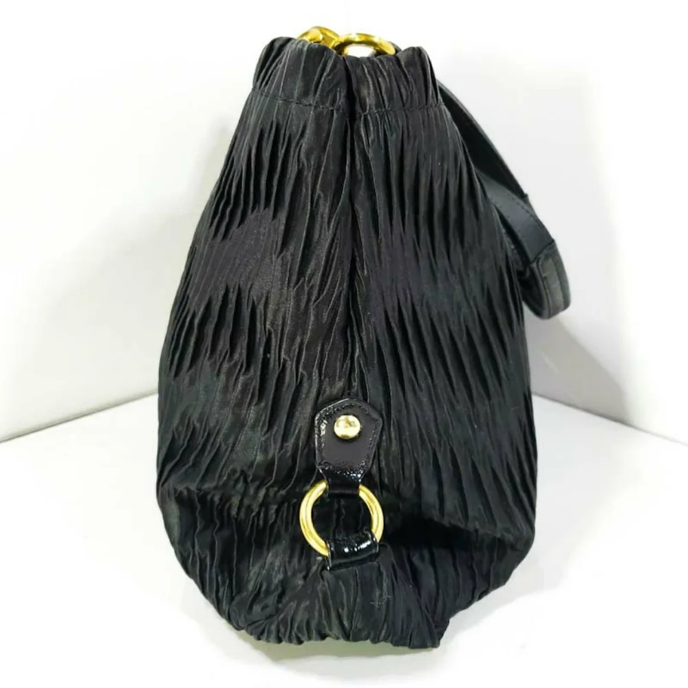 Coach Black Ashley Sateen Carryall Bag - Picture 4 of 11
